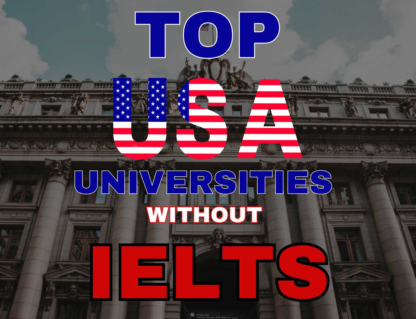 USA universities withoput IELTS