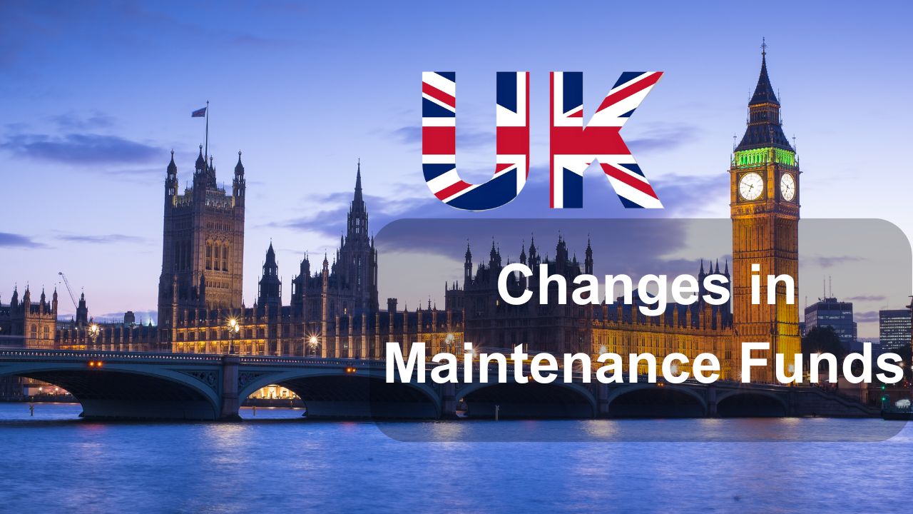 Changes in UK Maintenance Funds from 2nd January 2025: Variations between Inner and Outer London Funds